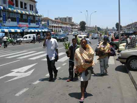 Madagascar - Tana street Scene