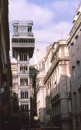 Santa Justa Elevator Lisbon