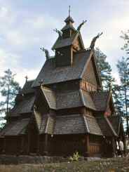 Stave Church at Norske Folk Museum