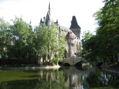 Vajdahunyad Castle in City Park
