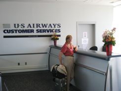 Airport Customer Services help with travel booking problems