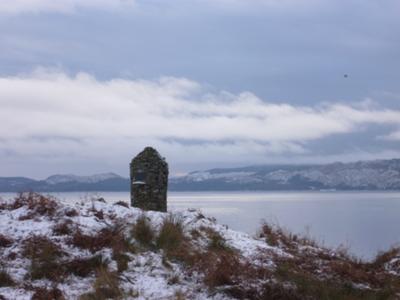 MacEwen Castle lovely in snow on Christmas Eve 2010