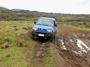 When road conditions are bad, just go around.