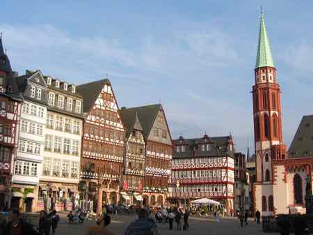 The Romer in Frankfurt Altstadt