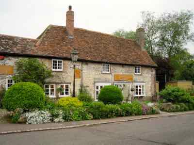 Avebury - Henge House in Village Avebury - Henge House in Village