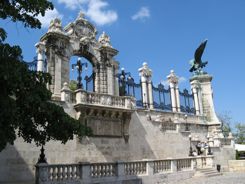 Budapest Royal Palace Gates