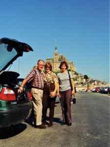 Historical Footage... At the car park on the Mont Saint Michele causeway