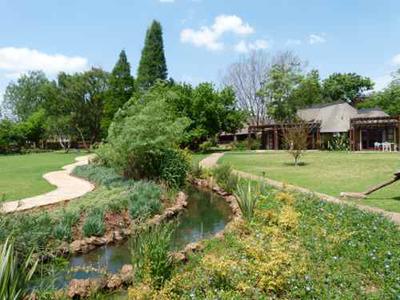 The gardens attracted lots of birds.