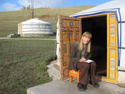 NO internet connection at this hotel in a Mongolian National Park