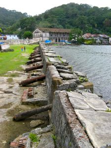 Historic little town of Portobelo, Panama Historic little town of Portobelo, Panama