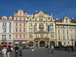 Art Nouveau Buildings Prague