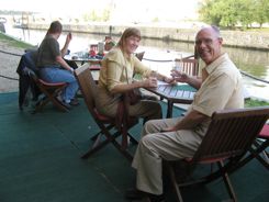 Riverside Beer Garden Prague