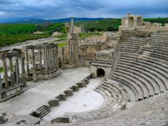 Roman Ruins at Dougga, Tunisia