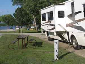 RV electrical hook-up