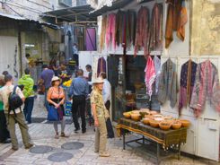 Shopping on vacation!  Jerusalem Bazaar
