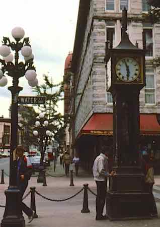 Steam Clock in Gastown Vancouver