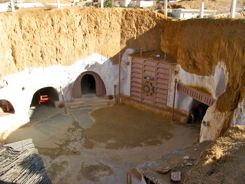 Subterranean Hotel in Matamata, Tunisia