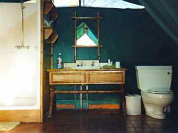 Sweetwaters Tented Camp - ensuite facilities