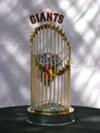 World Series Trophy was on display at Spring Training