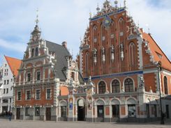 Townhall Square Riga, Latvia