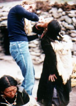 Temporary Dental help for locals in Ladahk India Temporary Dental help for locals in Ladahk India