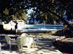 Pirates Point Resort Pool -- Caribbean Sea