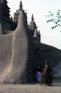 Not Timbuktu--Djenne mosque