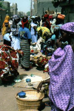 Ladies in the Mopti Market