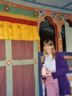 Pepto-Bismol keeps us healthy in Paro Bhutan Pepto-Bismol keeps us healthy in Paro Bhutan