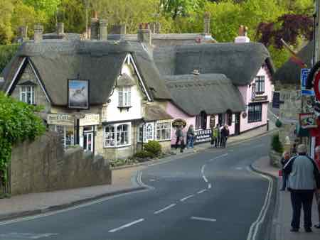 Isle of Wight - narrow road AND driving on the left!