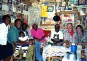 Visiting a home in Kenya Africa